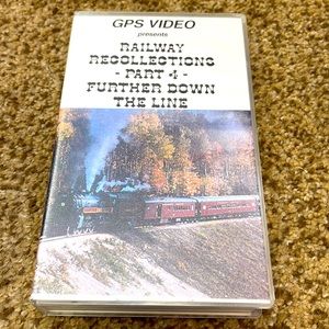 Railway Recollections part 4 further down the line vhs 1996 videotape
